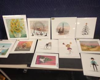 P Buckley Moss lithographs (Any price shown were purchase prices not our sale prices.)