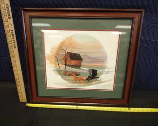 P Buckley Moss  professionally framed and matted some quadruple matted and some double signed