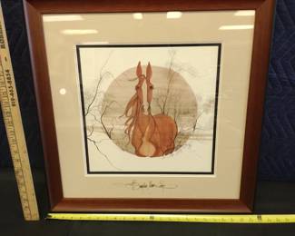 P Buckley Moss  professionally framed and matted some quadruple matted and some double signed