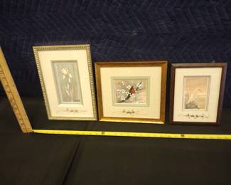 P Buckley Moss  professionally framed and matted some quadruple matted and some double signed