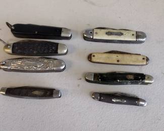 Vintage pocket knives