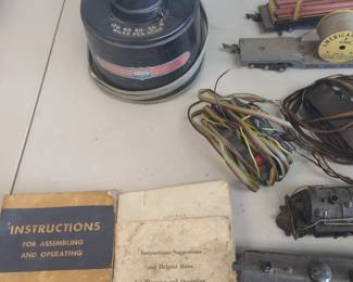 American flyer train train. set two engines with tenders and more