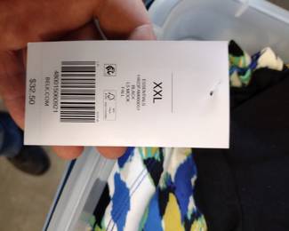 Brand new clothes with tags Women's mainly.