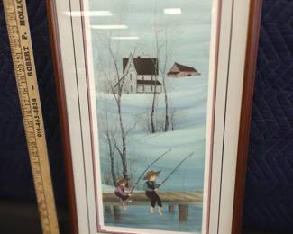 P Buckley Moss  professionally framed and matted some quadruple matted and some double signed