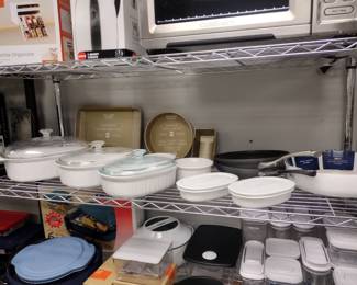 New miscellaneous kitchen items.