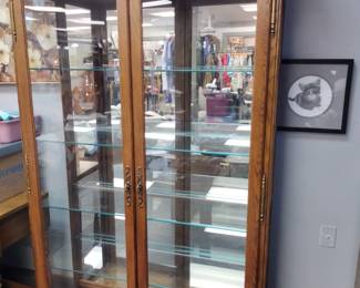 Beautiful Curio Cabinet.