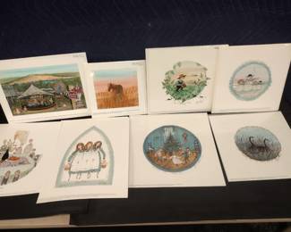 P Buckley Moss lithographs (Any price shown were purchase prices not our sale prices.)