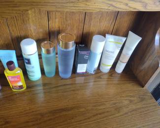 Makeup and lotions