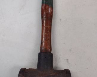 Vintage no bounce hammer.