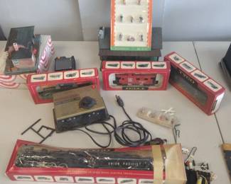 Tyco train set HO scale.