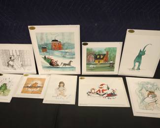 P Buckley Moss lithographs (Any price shown were purchase prices not our sale prices.)