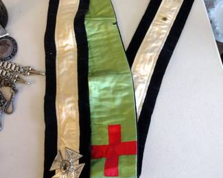Vintage Masonic items.