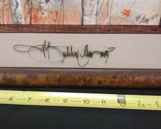 P Buckley Moss  professionally framed and matted some quadruple matted and some double signed