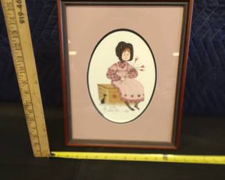 P Buckley Moss  professionally framed and matted some quadruple matted and some double signed