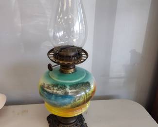 Vintage oil lamp.