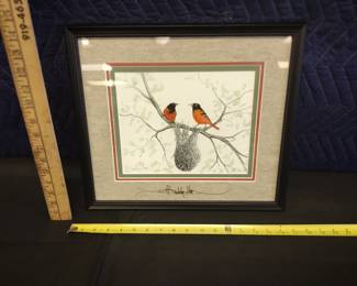 P Buckley Moss  professionally framed and matted some quadruple matted and some double signed