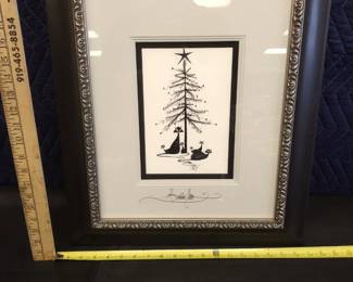 P Buckley Moss  professionally framed and matted some quadruple matted and some double signed
