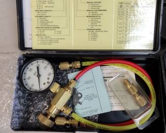 Pressure tester.
