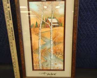 P Buckley Moss  professionally framed and matted some quadruple matted and some double signed