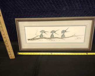 P Buckley Moss  professionally framed and matted some quadruple matted and some double signed