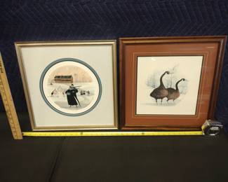 P Buckley Moss  professionally framed and matted some quadruple matted and some double signed