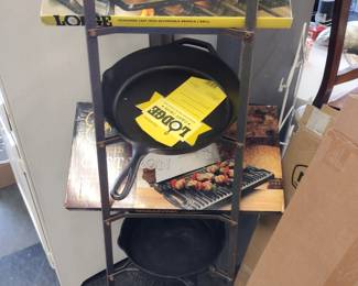 New. Cast iron. pans and griddles.