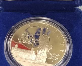 Alice Allen, United States Liberty Coin, 1 ounce silver proof