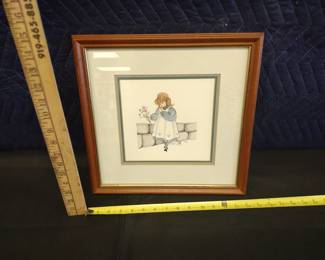 P Buckley Moss  professionally framed and matted some quadruple matted and some double signed