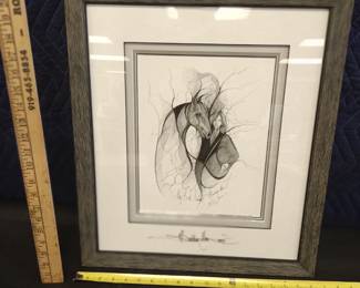 P Buckley Moss  professionally framed and matted some quadruple matted and some double signed