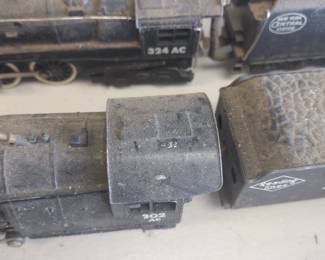 American flyer train train. set two engines with tenders and more