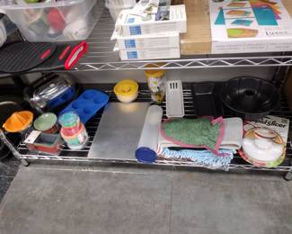 New miscellaneous kitchen items.