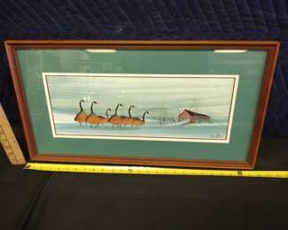 P Buckley Moss  professionally framed and matted some quadruple matted and some double signed