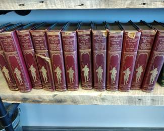 Vintage set of books
