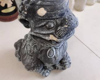 Concrete Foo Dog.