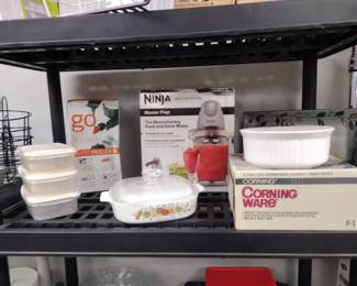 New miscellaneous kitchen items.