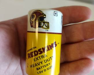 Vintage Redskin D Battery