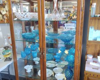 Large beautiful curio cabinet