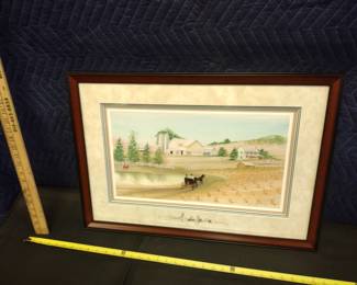 P Buckley Moss  professionally framed and matted some quadruple matted and some double signed