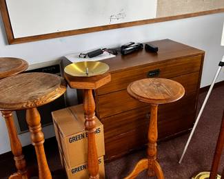 Plant stand and chest of drawers