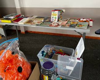 Children's items - books and craft items