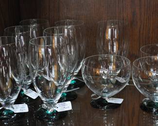 Mikasa glasses part of a larger set - go great with one of the casual dinner sets