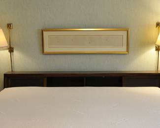 There is an excellent mid century king size Conant Ball bedroom set