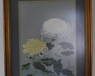 Signed Asian artwork, not a reproduction