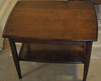 This is a marked mid century Conant Ball side table (see the legs on the coffee table)