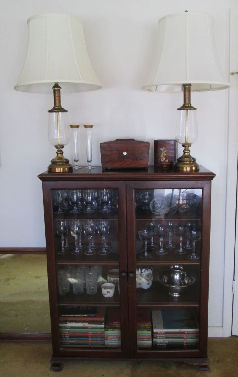Glass Front Curio