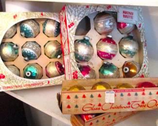 Shiny Brite Ornaments