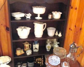 Milk Glass Collection...