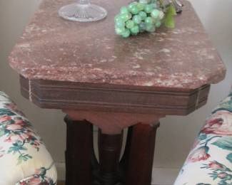 Antique Marble Top Table