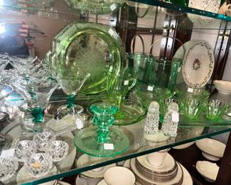 Some of the uranium / Vaseline glass