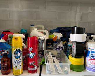 Cleaning Supplies.